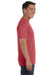 Comfort Colors C1717 Mens Short Sleeve Crewneck T-Shirt Cumin Red Side