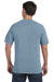 Comfort Colors C1717 Mens Short Sleeve Crewneck T-Shirt Ice Blue Back