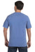Comfort Colors C1717 Mens Short Sleeve Crewneck T-Shirt Flo Blue Back