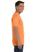 Comfort Colors C1717 Mens Short Sleeve Crewneck T-Shirt Melon Orange Side