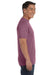 Comfort Colors C1717 Mens Short Sleeve Crewneck T-Shirt Berry Purple Side
