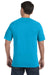 Comfort Colors C1717 Mens Short Sleeve Crewneck T-Shirt Sapphire Blue Back