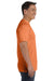 Comfort Colors C1717 Mens Short Sleeve Crewneck T-Shirt Mango Orange Side