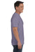 Comfort Colors C1717 Mens Short Sleeve Crewneck T-Shirt Wine Purple Side
