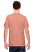 Comfort Colors 1717/C1717 Mens Short Sleeve Crewneck T-Shirt Terracota Back