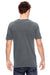 Comfort Colors C4017 Mens Short Sleeve Crewneck T-Shirt Pepper Grey Back