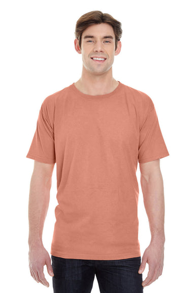 Comfort Colors C4017/4017 Mens Short Sleeve Crewneck T-Shirt Terracota Front