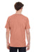 Comfort Colors C4017/4017 Mens Short Sleeve Crewneck T-Shirt Terracota Back