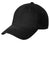 Port Authority C811 Mens Adjustable Hat Black Front