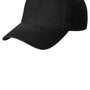Port Authority Mens Adjustable Hat - Black