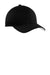 Port Authority C813 Mens Stretch Fit Hat Black Front