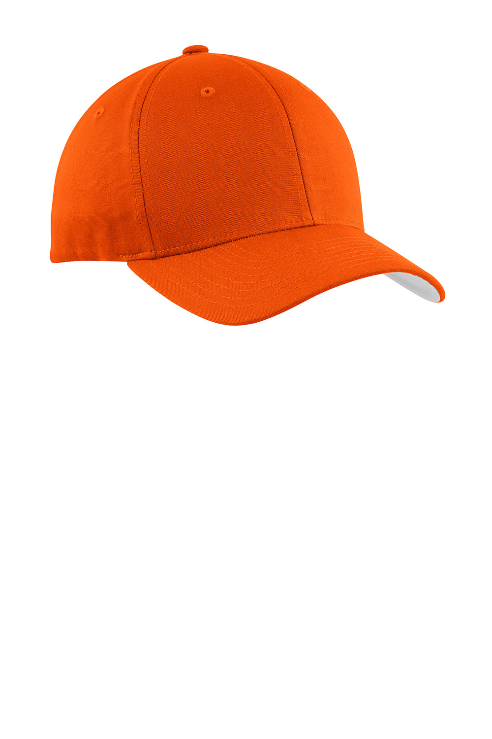 Port Authority C813 Mens Stretch Fit Hat Orange Front