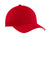 Port Authority C813 Mens Stretch Fit Hat Red Front