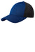 Port Authority C826 Mens Stretch Fit Hat Royal Blue/Black Front