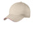 Port Authority C829 Mens Adjustable Hat Oyster Brown Front