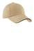 Port Authority C830 Mens Adjustable Hat Stone Brown/Black Front