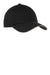 Port Authority C832 Mens Adjustable Hat Black Front