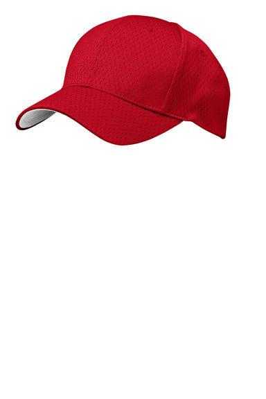 Port Authority YC833 Pro Mesh Hat Red Front