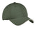 Port Authority C838 Mens Dry Zone Moisture Wicking Adjustable Hat Olive Green Front