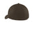 Port Authority C865 Mens Stretch Fit Hat Brown Back