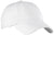 Port Authority C874 Mens Moisture Wicking Adjustable Hat White Front