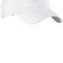 Port Authority Mens Moisture Wicking Adjustable Hat - White