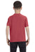 Comfort Colors C9018 Youth Short Sleeve Crewneck T-Shirt Crimson Red Back
