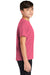 Comfort Colors C9018 Youth Short Sleeve Crewneck T-Shirt Crunchberry Pink Side