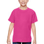 Comfort Colors Youth Short Sleeve Crewneck T-Shirt - Neon Pink