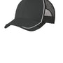 Port Authority Mens Adjustable Hat - Magnet Grey/White/Black