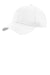 Port Authority C913 Mens Moisture Wicking Adjustable Hat White Front