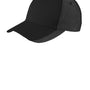 Port Authority Mens Adjustable Hat - Black/White