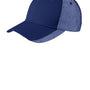 Port Authority Mens Adjustable Hat - Royal Blue/White