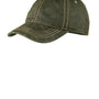Port Authority Mens Adjustable Hat - Olive Green