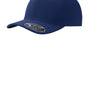 Port Authority Mens Stretch Fit Hat - Navy Blue