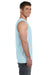 Comfort Colors C9360 Mens Tank Top Chambray Blue Side