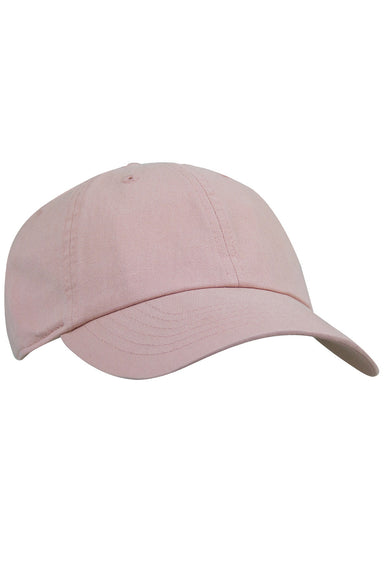 Champion CA2000 Mens Classic Washed Twill Hat Pink Front