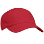Champion Mens Classic Washed Twill Adjustable Hat - Red