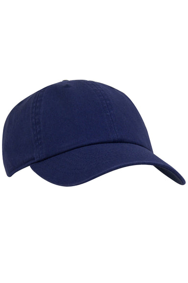 Champion CA2000 Mens Classic Washed Twill Hat Royal Blue Front