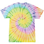 Tie-Dye Mens Short Sleeve Crewneck T-Shirt - Lollypop