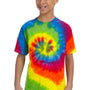 Tie-Dye Youth Short Sleeve Crewneck T-Shirt - Moondance