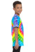 Tie-Dye CD100Y Youth Short Sleeve Crewneck T-Shirt Saturn Side
