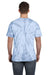Tie-Dye CD101 Mens Short Sleeve Crewneck T-Shirt Baby Blue Back