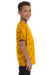 Tie-Dye CD101Y Youth Short Sleeve Crewneck T-Shirt Gold Side