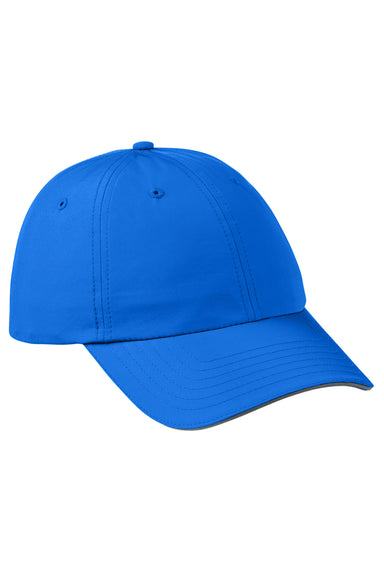 Core 365 CE001 Mens Pitch Performance Moisture Wicking Adjustable Hat Royal Blue Front