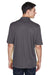 Core 365 CE101 Mens Balance Performance Moisture Wicking Short Sleeve Polo Shirt Safety Yellow/Grey Back
