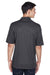 Core 365 CE101 Mens Balance Performance Moisture Wicking Short Sleeve Polo Shirt Red/Grey Back