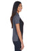 Core 365 CE101W Womens Balance Performance Moisture Wicking Short Sleeve Polo Shirt Black/Grey Side