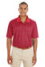 Core 365 CE102 Mens Express Performance Moisture Wicking Short Sleeve Polo Shirt Red Front