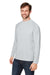 Core 365 CE110 Mens Ultra MVP Raglan Long Sleeve T-Shirt Platinum Grey 3Q